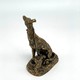 Sculpture "Greyhound with a stump"