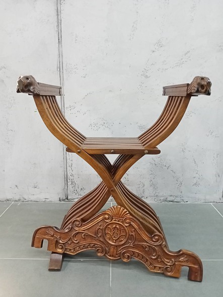 Antique folding chair