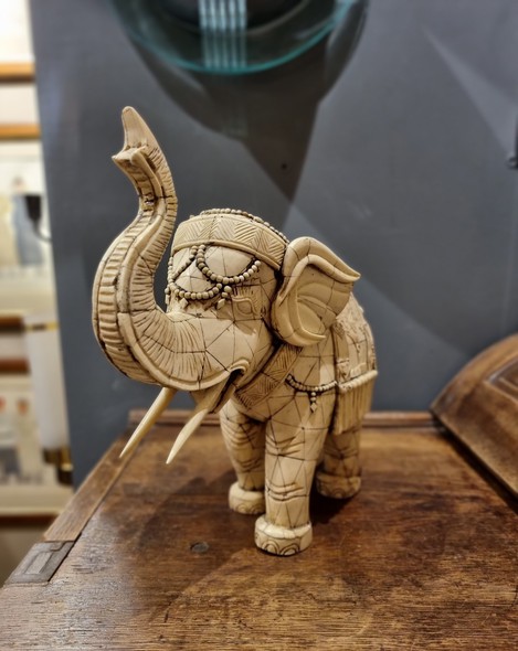 Vintage sculpture "Elephant"