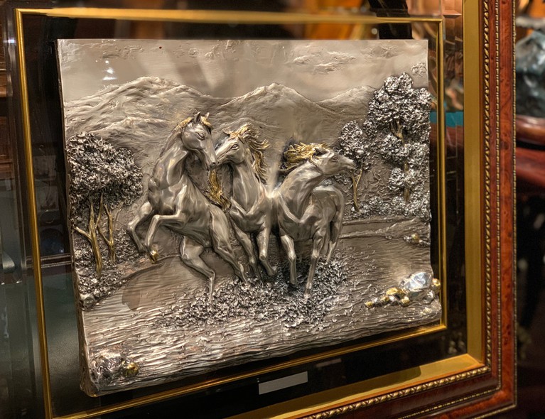 Italian panel "Horses"