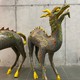 Vintage sculptures "Qilin"