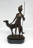 Antique sculpture "Huntress"