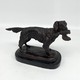 Антикварная скульптура «Собака с дичью»