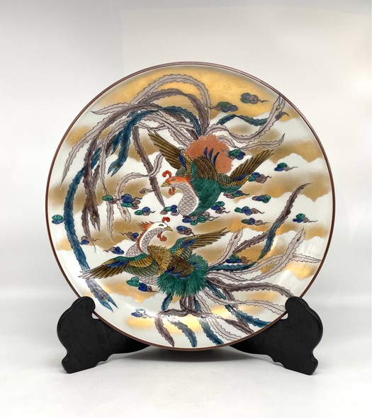 Antique plate "Phoenixes"