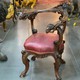 Antique armchair with mascarons