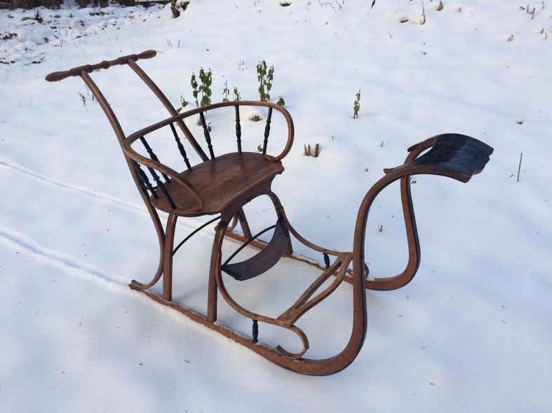 Antique Dutch sleigh