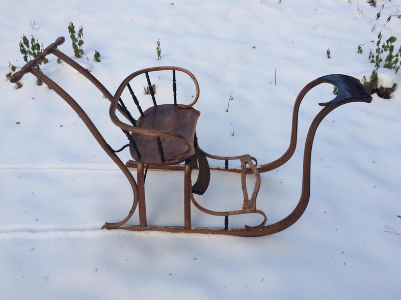 Antique Dutch sleigh