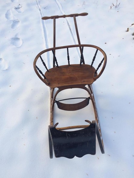 Antique Dutch sleigh