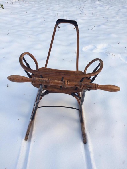 Antique Dutch sleigh