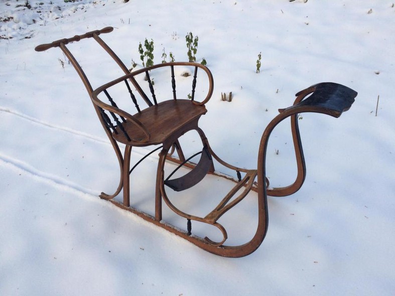 Antique Dutch sleigh