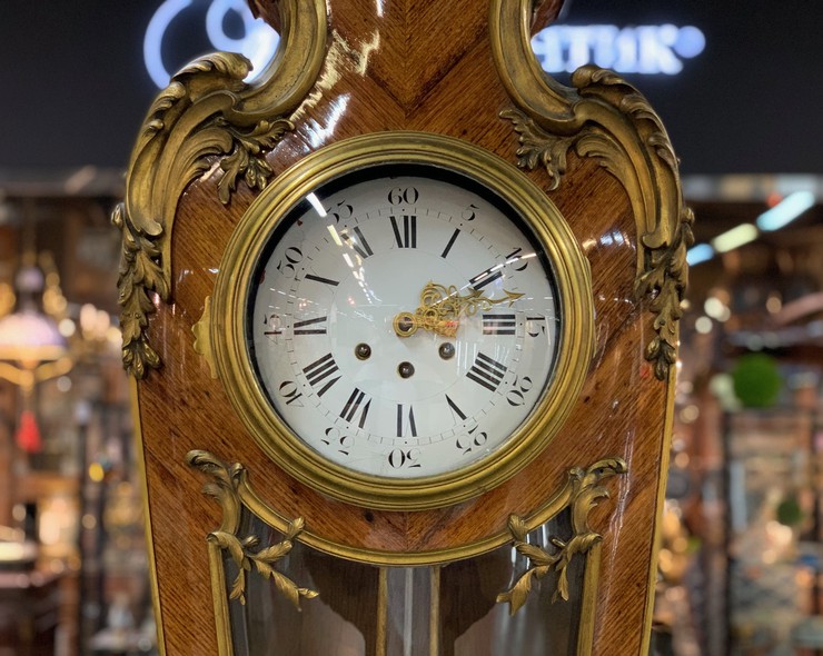 Antique grandfather clock