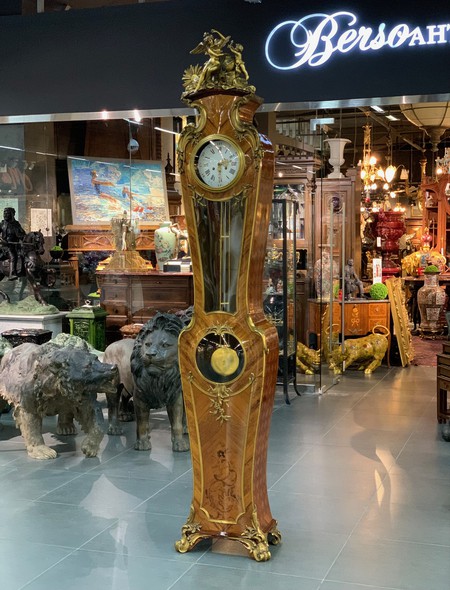 Antique grandfather clock