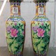 Антикварные парные китайские вазы