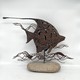 Sculpture "Royal Angel Fish"