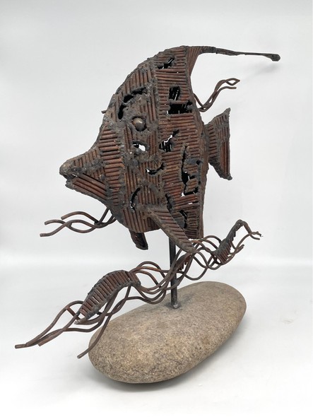 Sculpture "Royal Angel Fish"