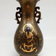 Antique vase "Dragon and Monk"