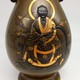 Antique vase "Dragon and Monk"