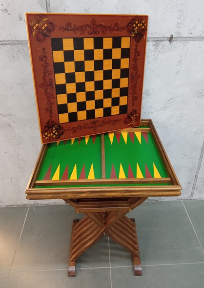 Vintage chess table