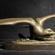 Антикварная скульптура «Чайка»