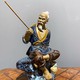 Antique sculpture "Fisherman"