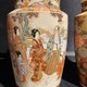 Антикварные парные вазы Сацума