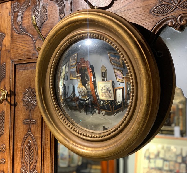 Antique pair of mirrors