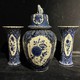 Set of three antique vases