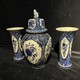 Set of three antique vases