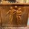 Carved panel "Football match"
