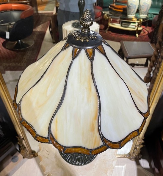 Antique lamp in Tiffany style