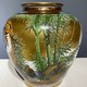 Antique vase "Tiger in a bamboo grove"