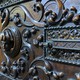 antique neo-Gothic sideboard