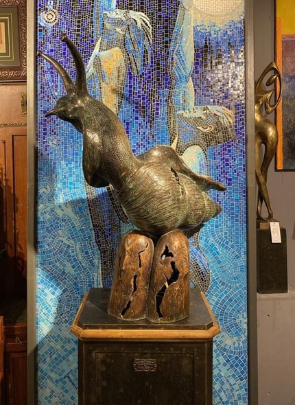 Скульптура "Ахатинская улитка"