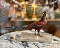 Antique sculpture "Pheasant"