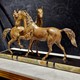 Antique sculptural composition "Horses"