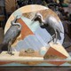 Antique sculpture "Herons"
