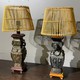 Antique pair lamps