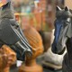 Antique pair sculptures of horses