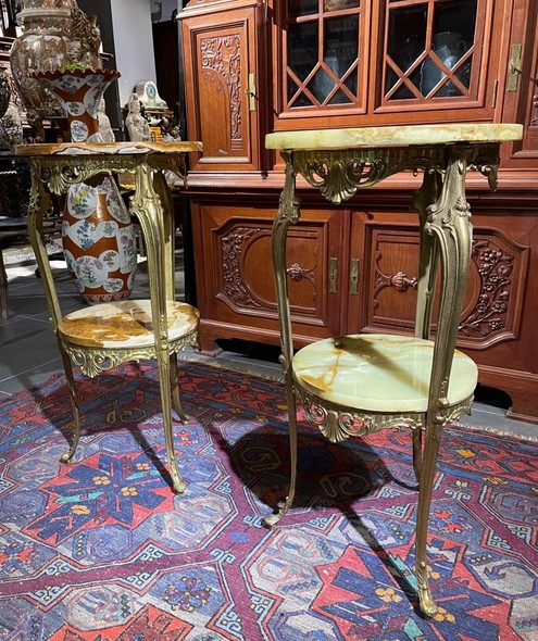 Antique pair tables