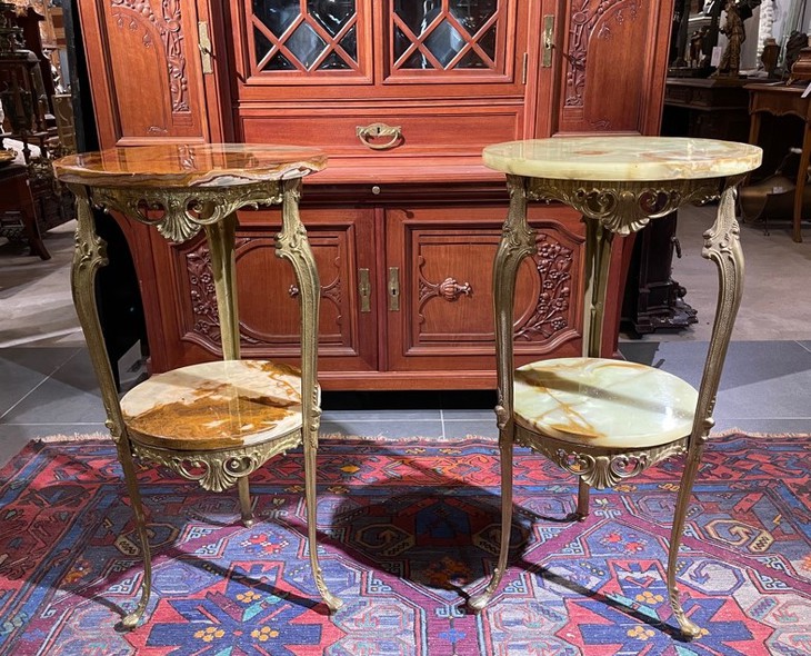 Antique pair tables