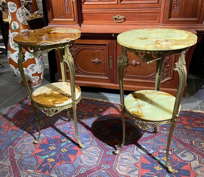 Antique pair tables