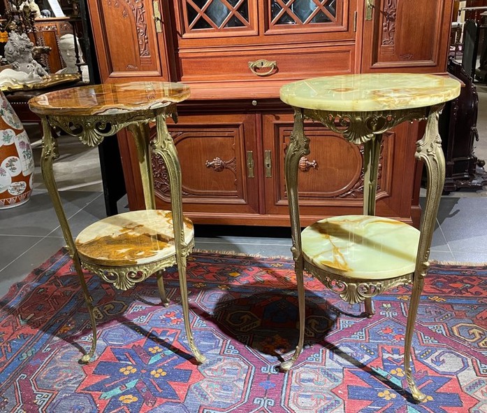 Antique pair tables