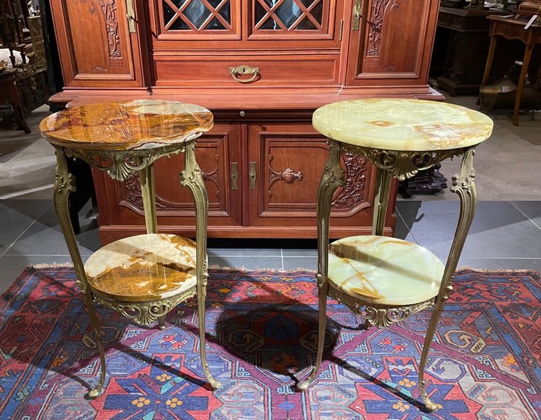 Antique pair tables