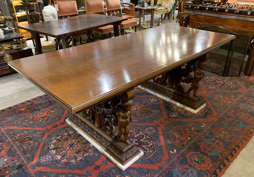 Antique dining table