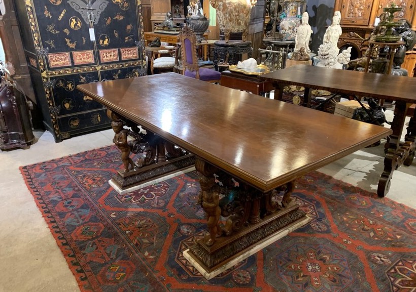 Antique dining table