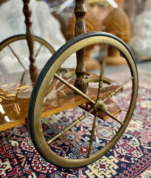 Antique serving table