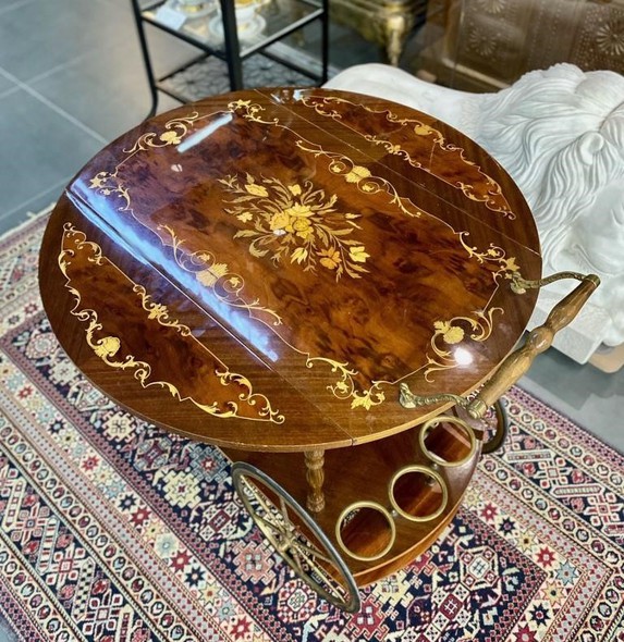 Antique serving table