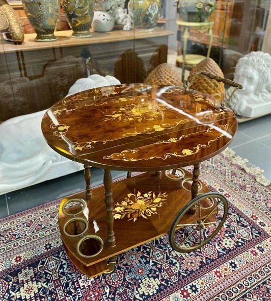 Antique serving table