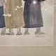 Set of antiques sketches "Folk costumes"