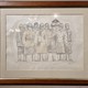 Set of antiques sketches "Folk costumes"